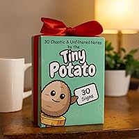 Vista 7 de Divertido Regalo de Amistad - Papa Pequeña con 30 Mensajes Atrevidos para Mujeres Amigas Bestie BFF Mejor Amiga Compañeras de Trabajo - Mejores