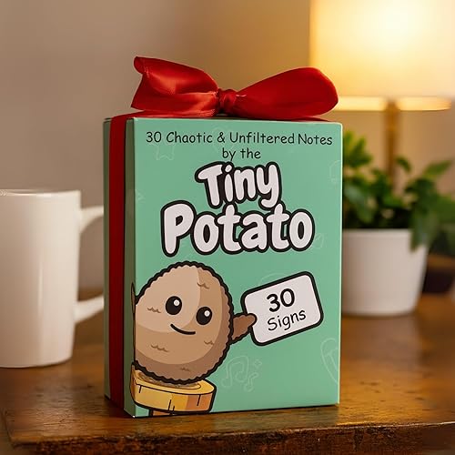 Miniatura 7 de Divertido regalo de amistad, papa pequeña con 30 mensajes atrevidos para mujeres, amigas, mejores amigas, mejores amigas, mejores amigos, compañeros