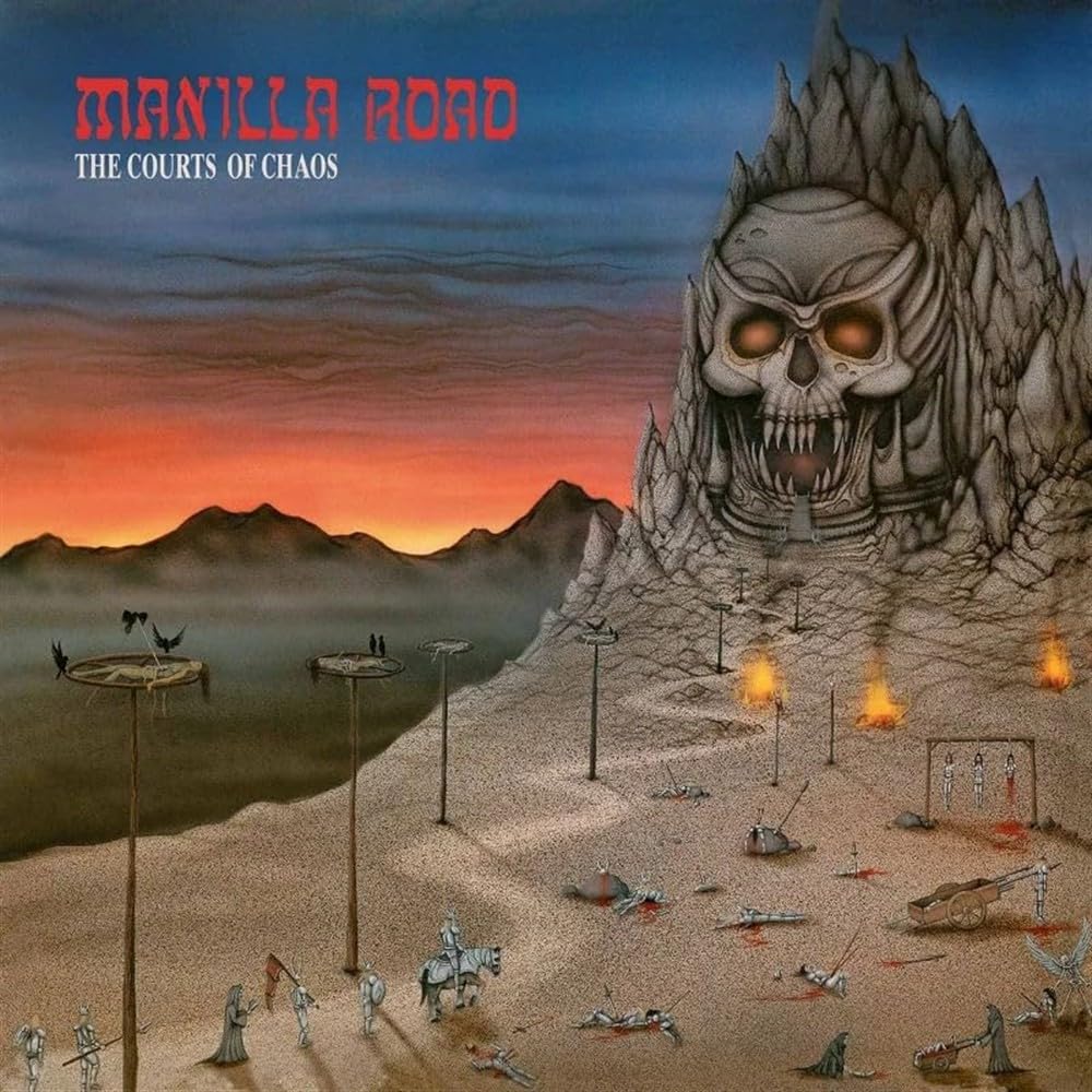 Manilla Road The Courts Of Chaos LP New 4251267724499