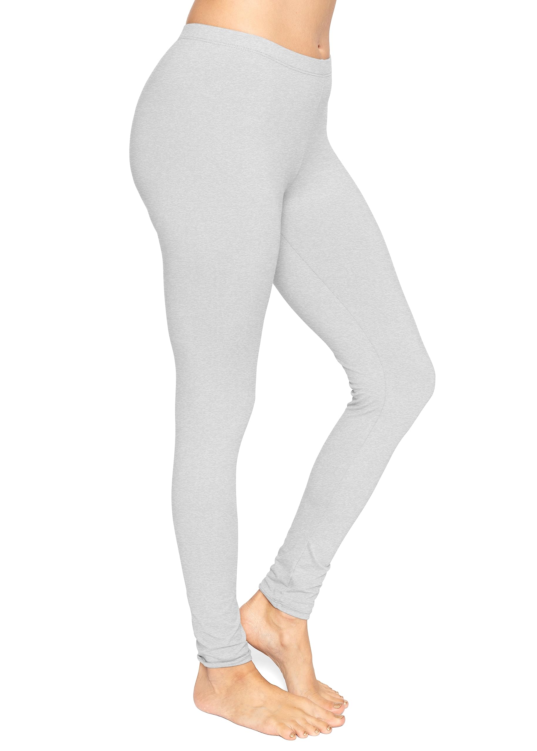 STRETCH IS COMFORT Cotton Capri Leggings, Knee Length Pants, Plus Size