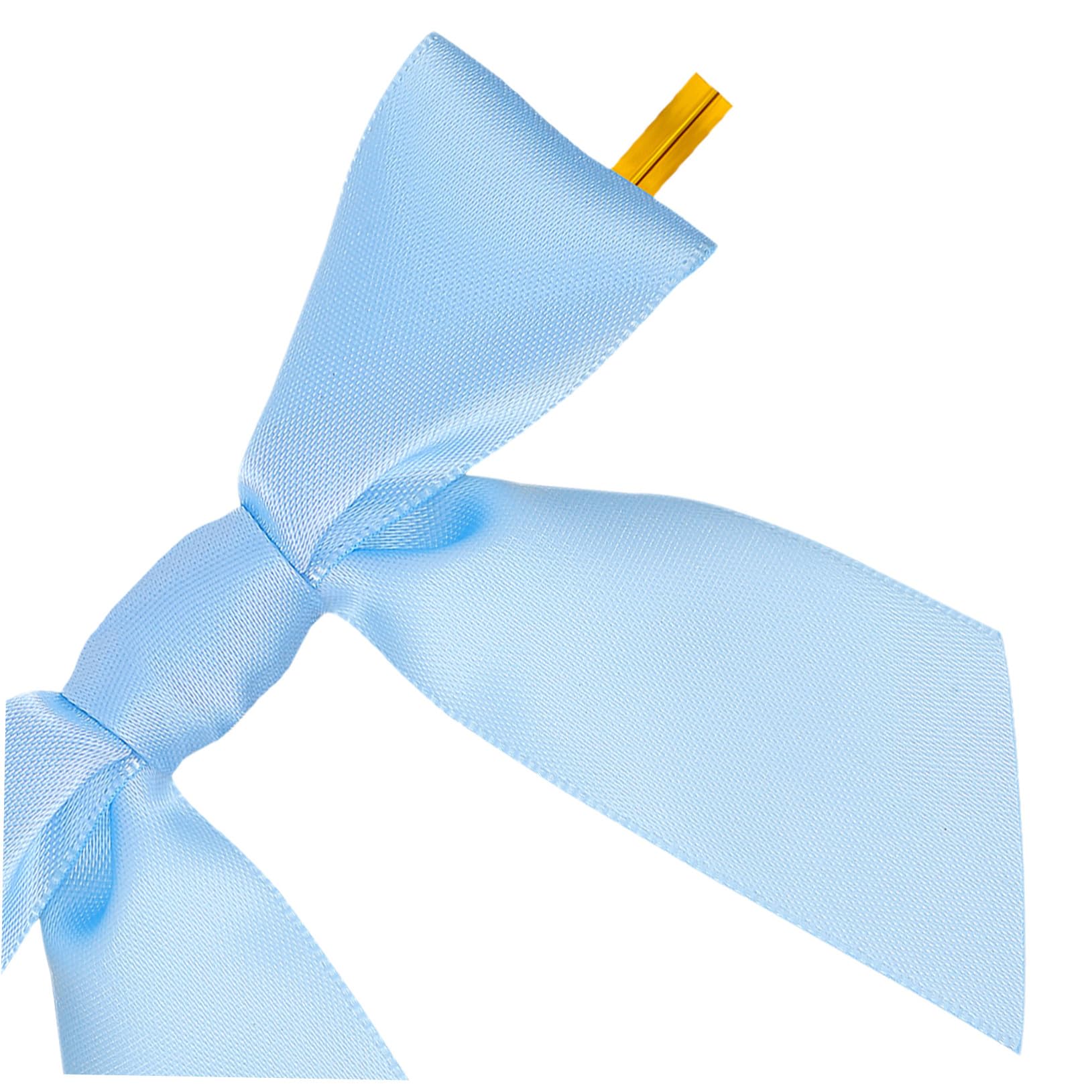 100 Piezas Lazos Decorativos con Cierre para Envoltura de Regalos Lazos para Manualidades Bolsas de Regalo y Fiestas para Bodas y Celebraciones