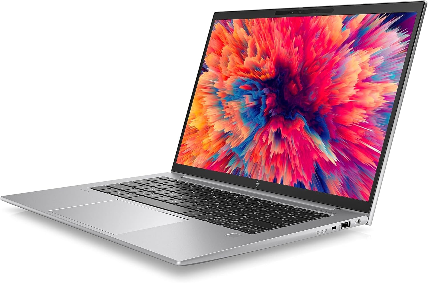 HP ZBook Firefly 14 G9 Station de travail ordinateur portable, écran FHD de 14", Intel Core i5-1250P, 16 Go de RAM, SSD 512 Go, clavier QWERTY américain, Windows 11 Pro (renouvelé)