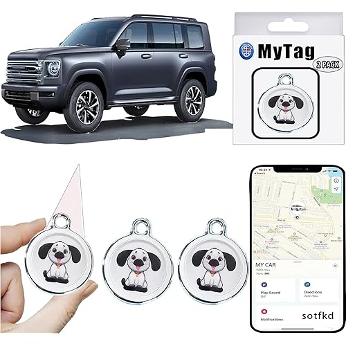 2 Pack GPS Tracker for Vehicles,Car Tracker Device Hidden,Tracker Device for Vehicles,Car GPS Tracker | Android and iOS Universal | No Monthly Fee | View Historical Tracks | Waterproof