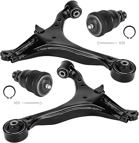 Miniatura 2 de Kit de Suspensión de Brazo de Control Inferior Delantero Compatible con Honda Civic 2001 2002 2003 2004 2005 (No para Modelos SI), con Juntas