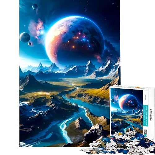 Rompecabezas de 1000 Piezas para Adultos Blue Mountains Toy Juego Intelectual Juegos educativos para Toda…
