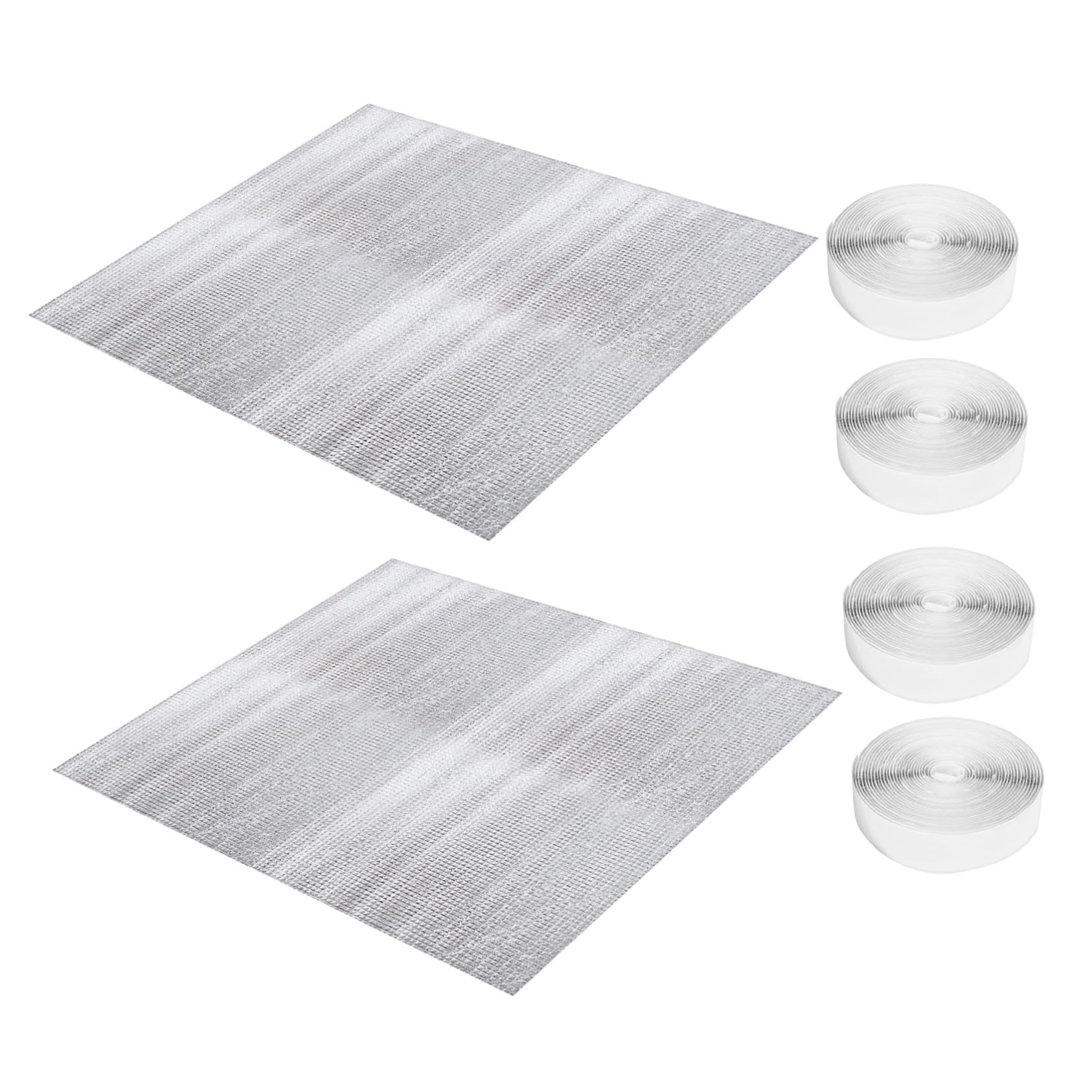 Housse pour ventilateur de grenier isolante anti-froid en aluminium TEHAUX