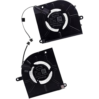 Deal4GO Main CPU & GPU Graphics Cooling Fan 2GN4X 02GN4X Replacement for Dell Alienware M16 R2 Gaming Laptop