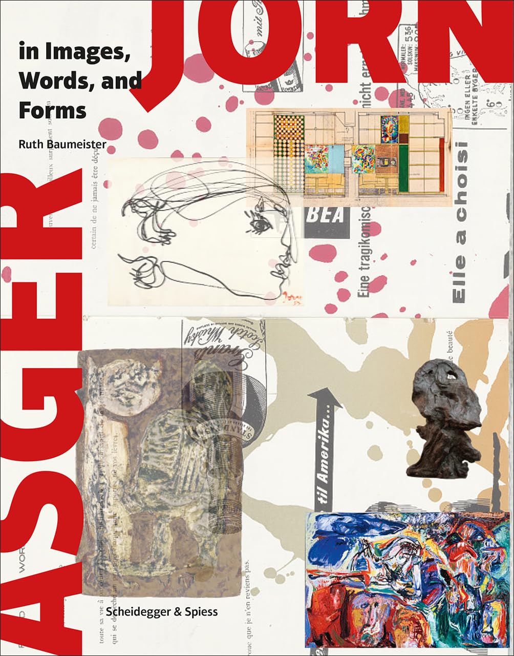 Asger Jorn in Images, Words and Forms Livre d'Art Salon et Café