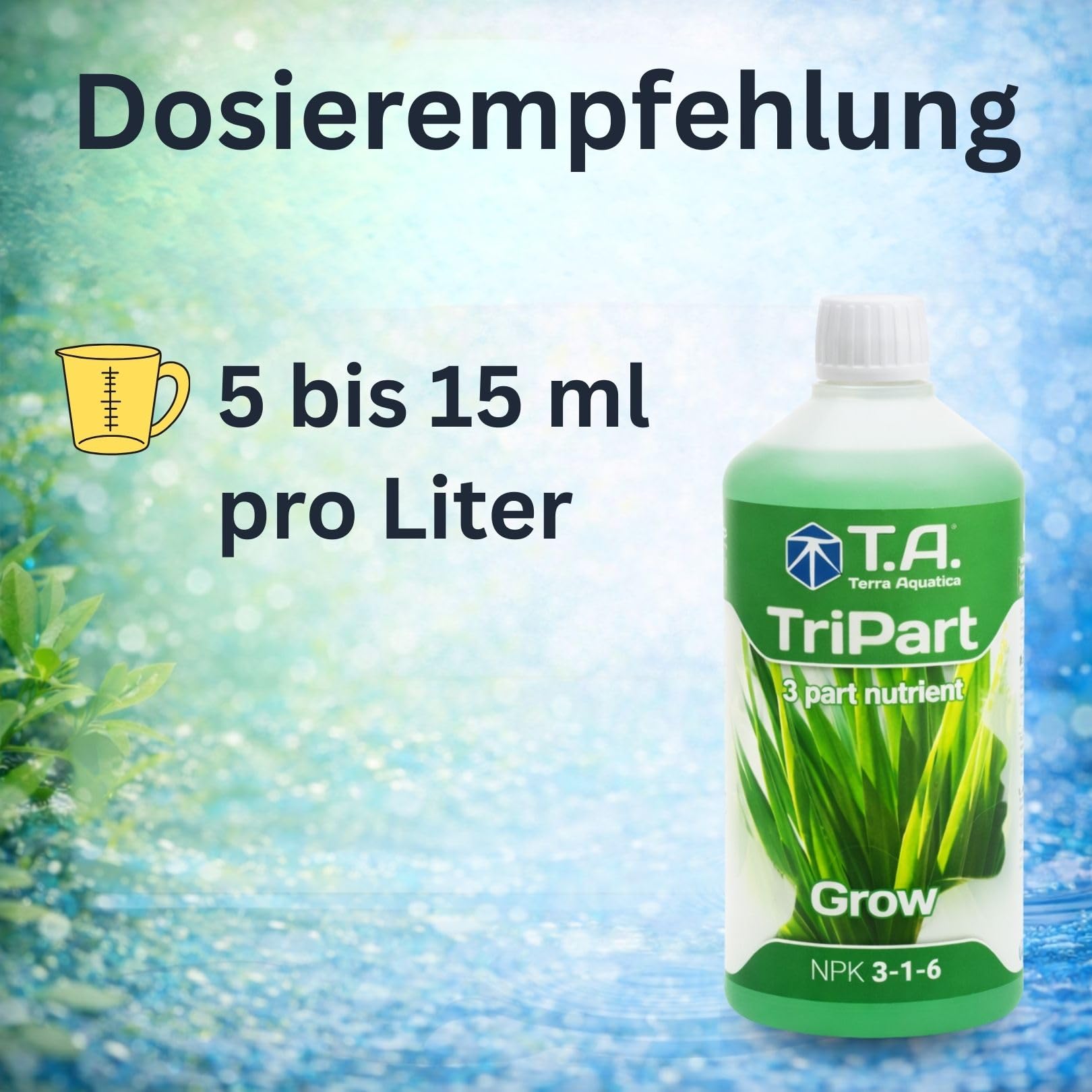 Weedness GHE FloraGrow faza wzrostu 5 litrów – nawóz naturalny NPK Bio pomidory ogórki nawóz płynny organiczny