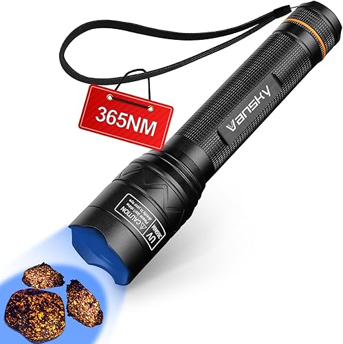Vansky X7 Pro 365nm UV Light Linternas de luz negra: linterna LED negra linterna ultravioleta profesional detector de orina de mascotas para perros disponible en Yaxa Colombia