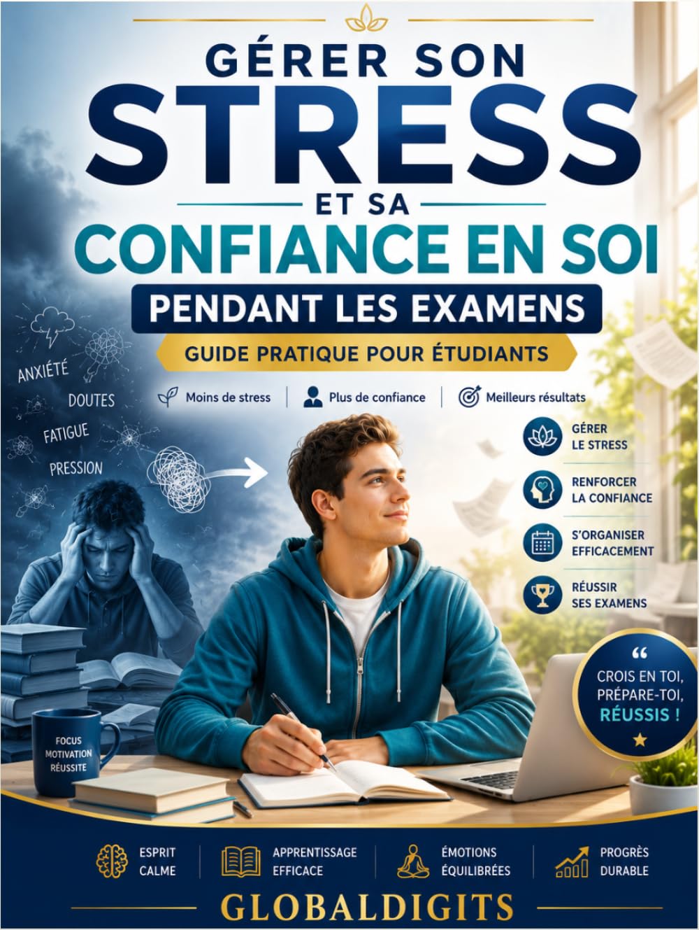 Gérer son stress et sa confiance en soi pendant les examens: Guide pratique pour étudiants