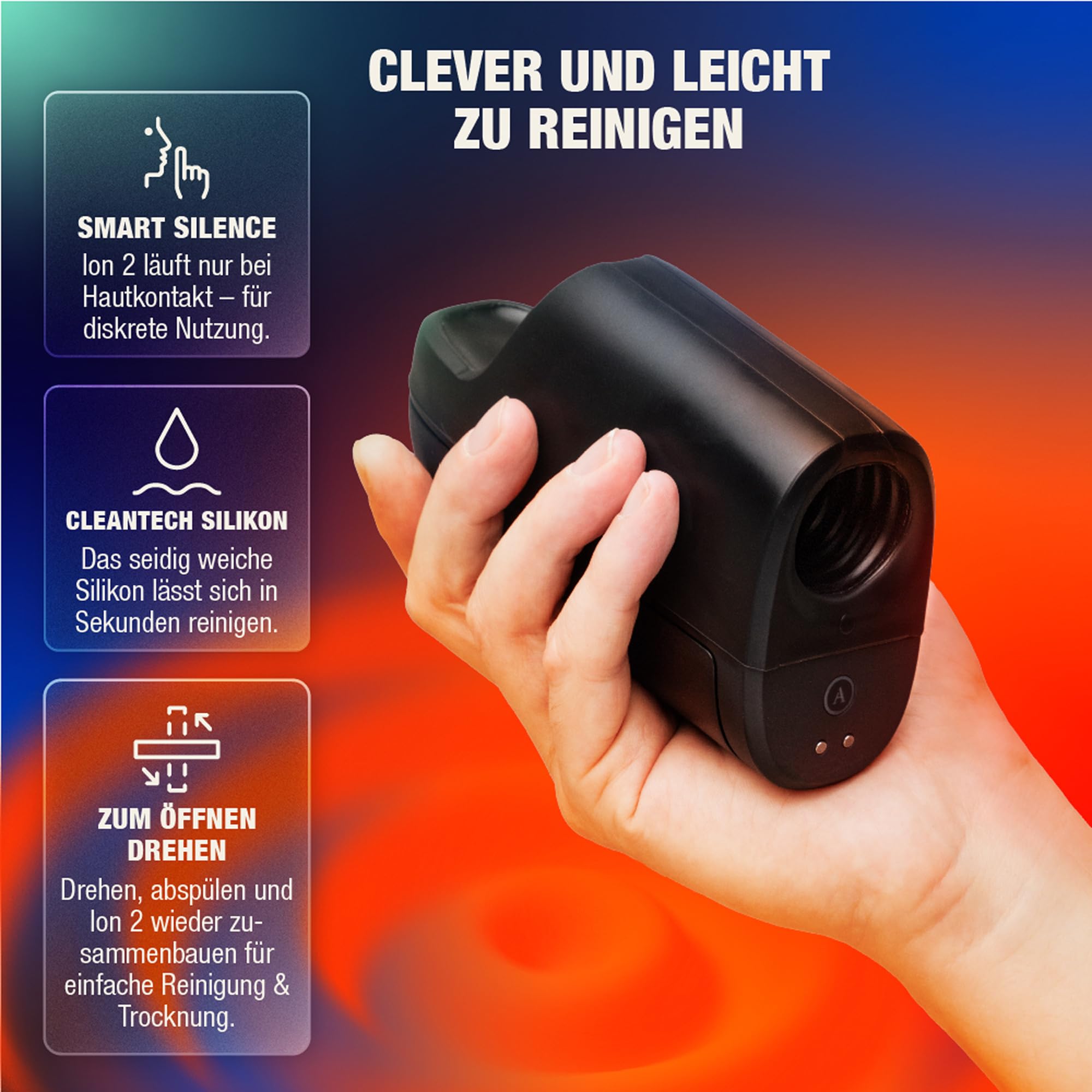 Arcwave Ion 2 Masturbator für Männer Saugendes Silikon-Sexspielzeug Stroker