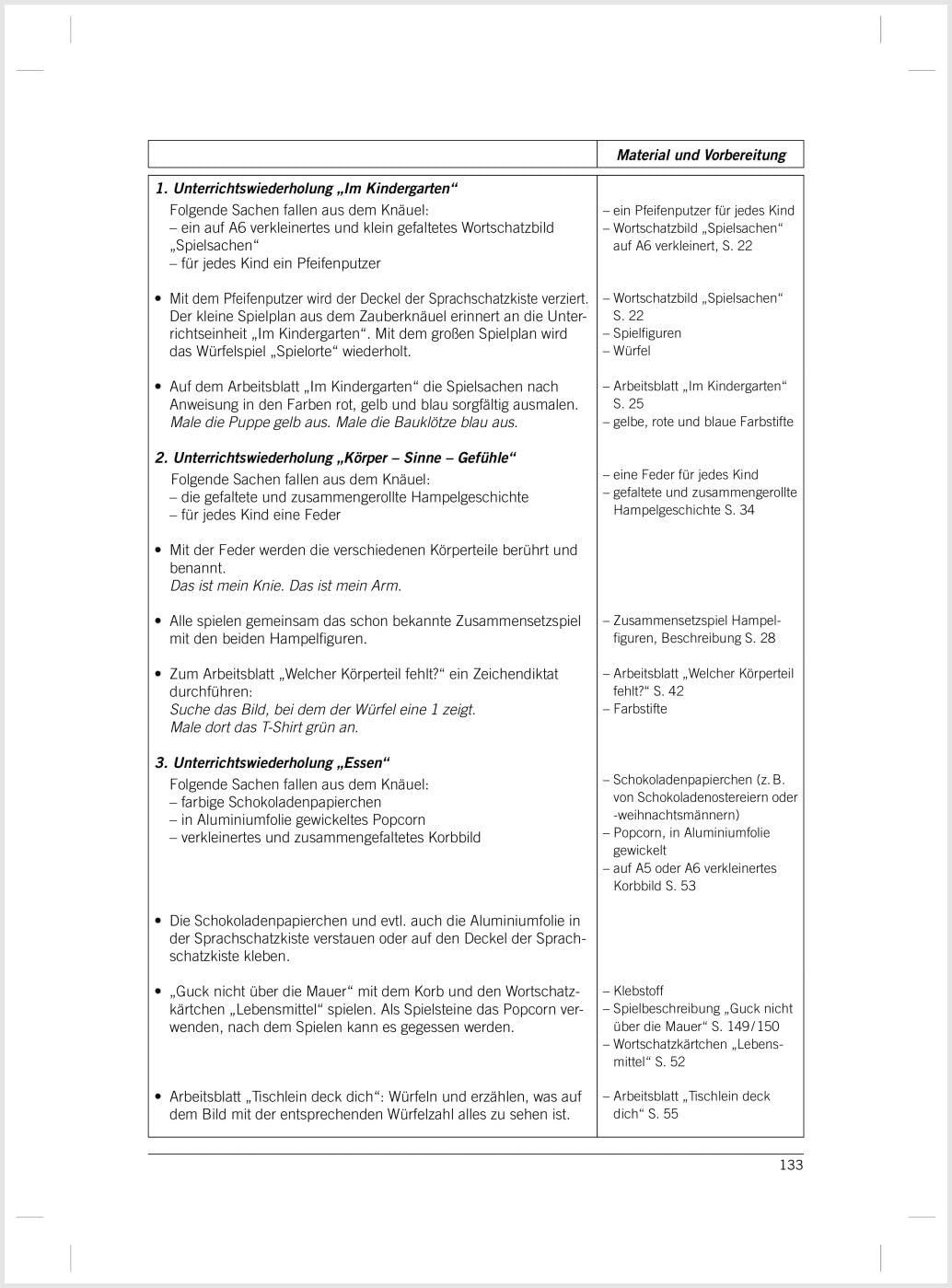 Die Sprachschatzkiste: Deutsch als Zweitsprache im Kindergarten und Vorschule Praxisbuch