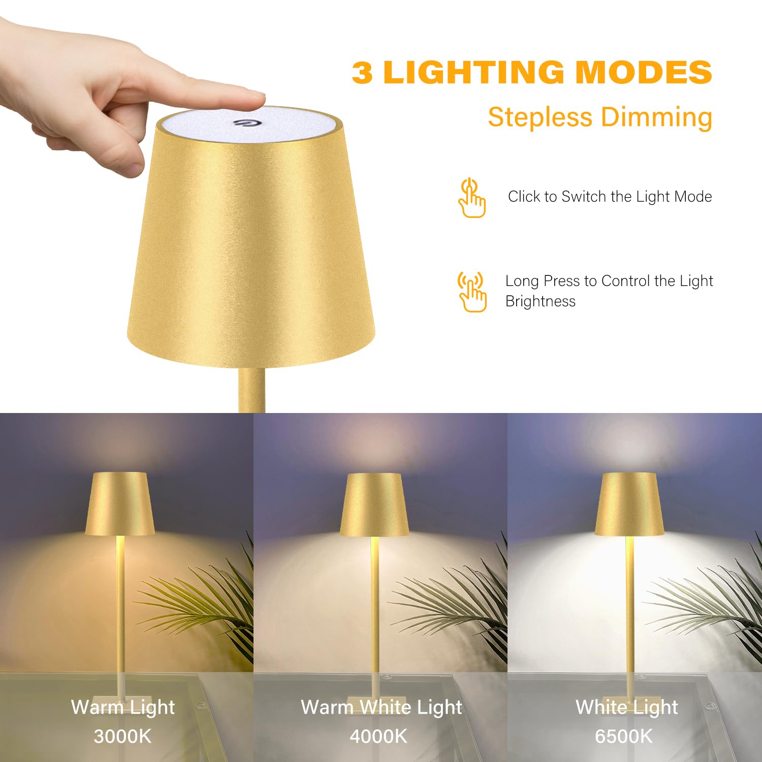 Portable Dimmable LED Table Lamp