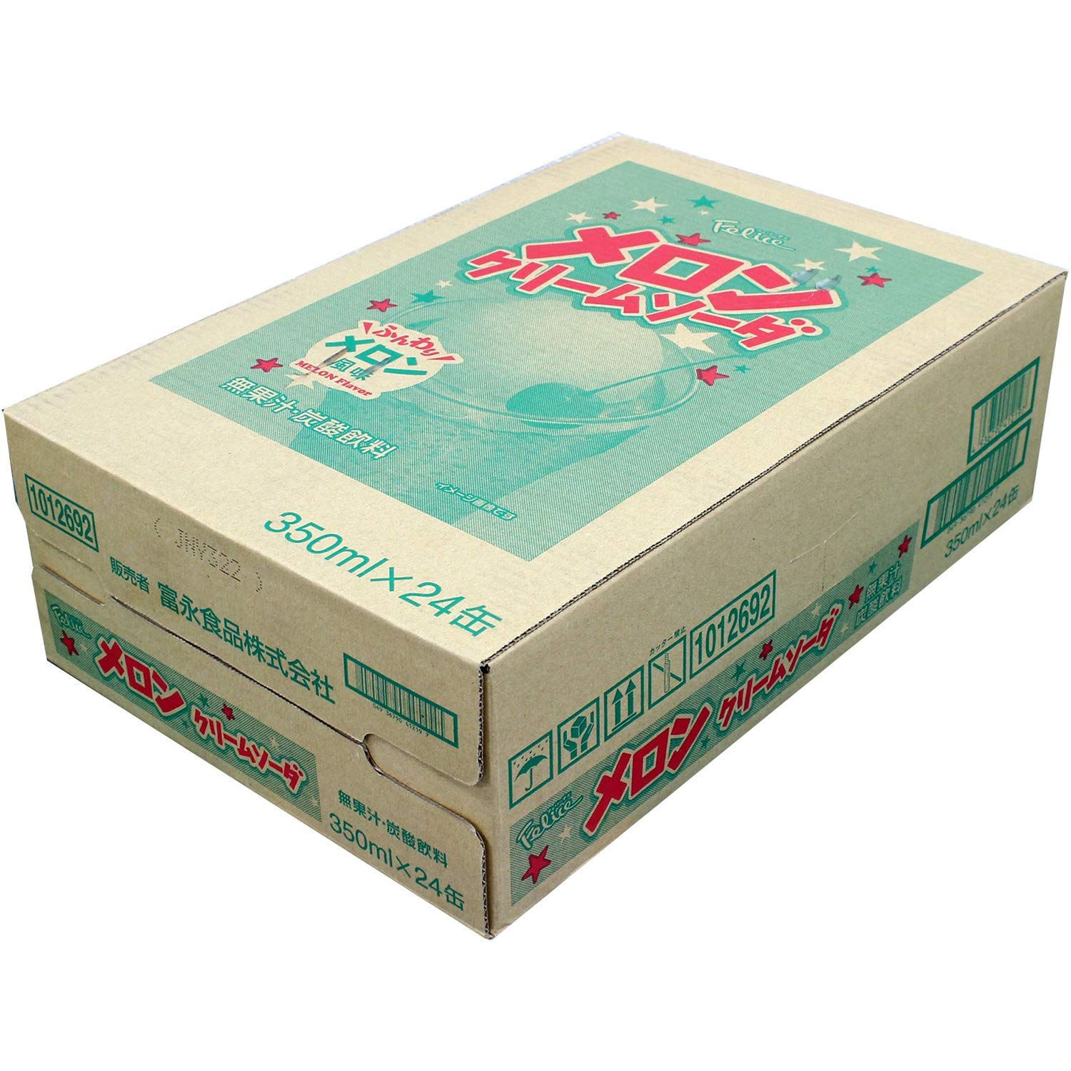 Amazon.com : Felice melon cream soda 11.83 fl oz, 24 packs