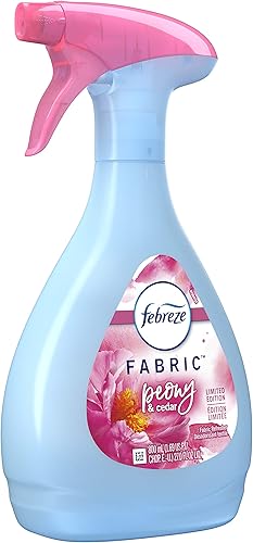 Miniatura 3 de Febreze Refrescante de tela eliminadora de olores, peonía y cedro, edición limitada, 27 onzas líquidas (paquete de 2)