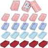 24 Pack Jewellery Gift Boxes Bulk, Small Gift Boxes with Lids and Bowknot for Jewellery(6 Colors)
