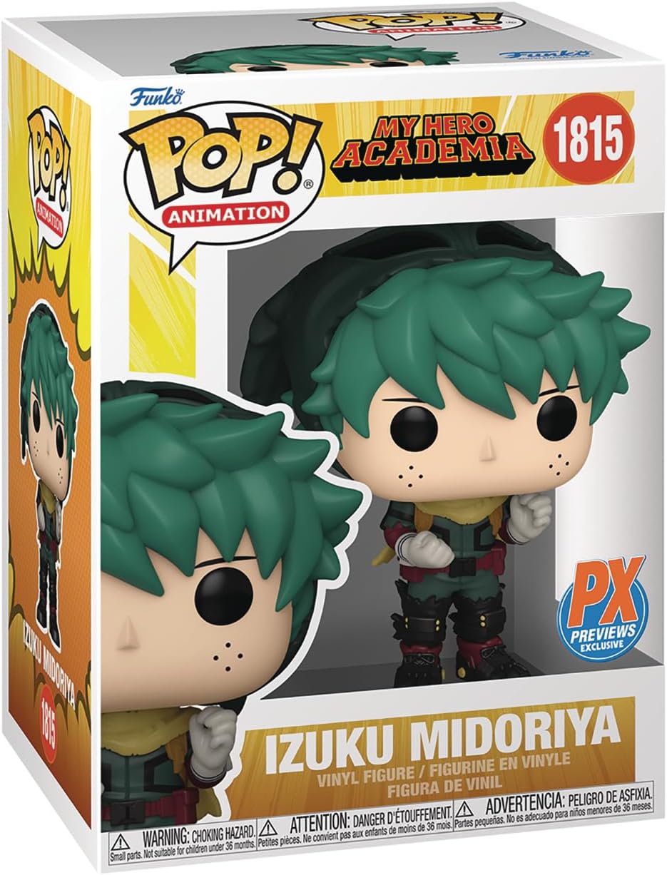 Pop! Animation: My Hero Academia Season 6 – Deku (Hooded) Previews Exclusive Vinyl Figure
