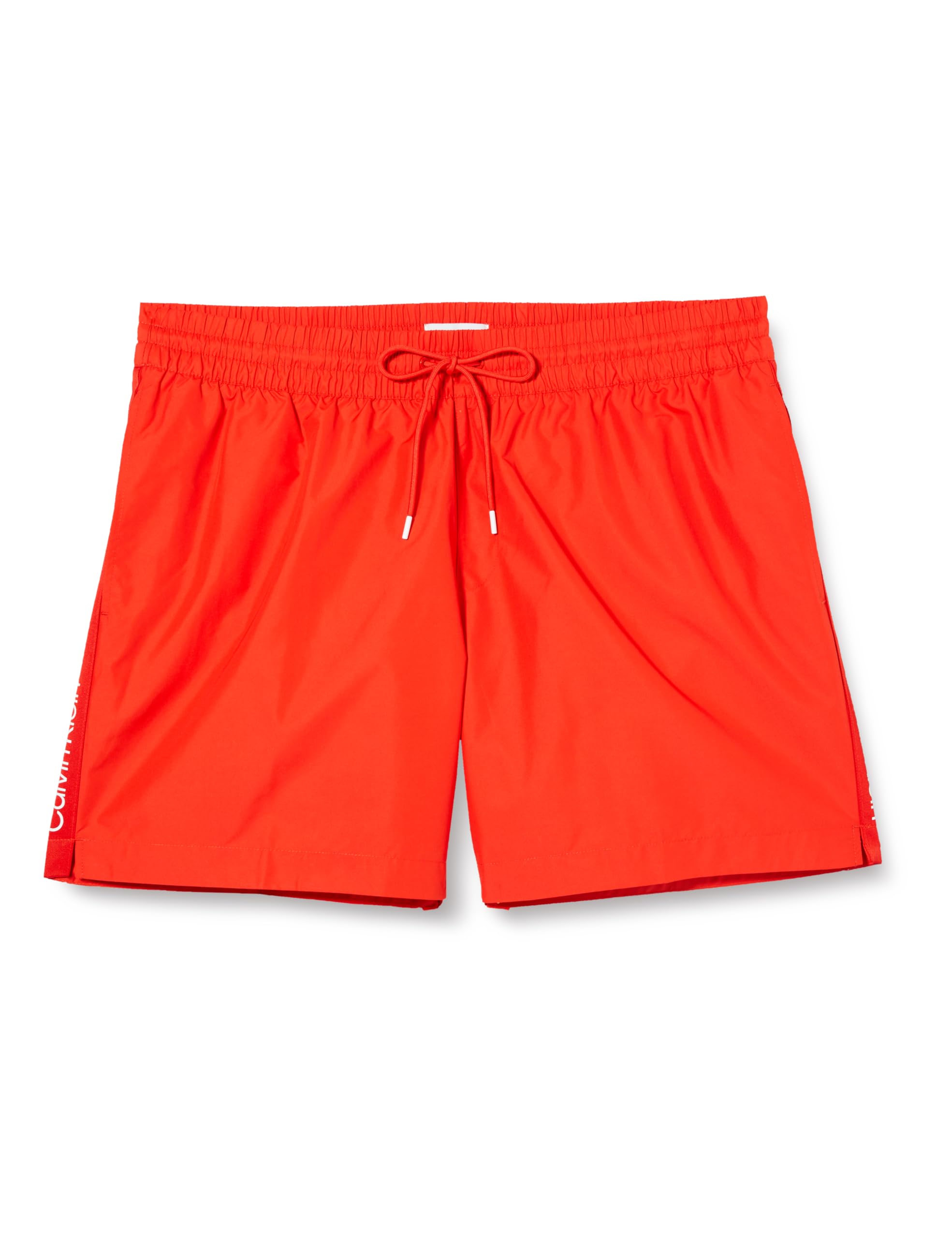 Calvin Klein Bañador para Hombre Medium Drawstring Pernera Media, Rojo (Hot Heat), 6XL