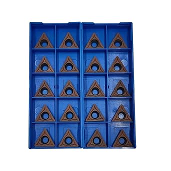 20PCS TCMT16T308TCMT32.52 Carbide Turning Inserts for CNC Lathe Cutting Tools,Turning Inserts Cutting Tools for Steel Parts and Stainless Steel for Metal Cutting Cutter bar