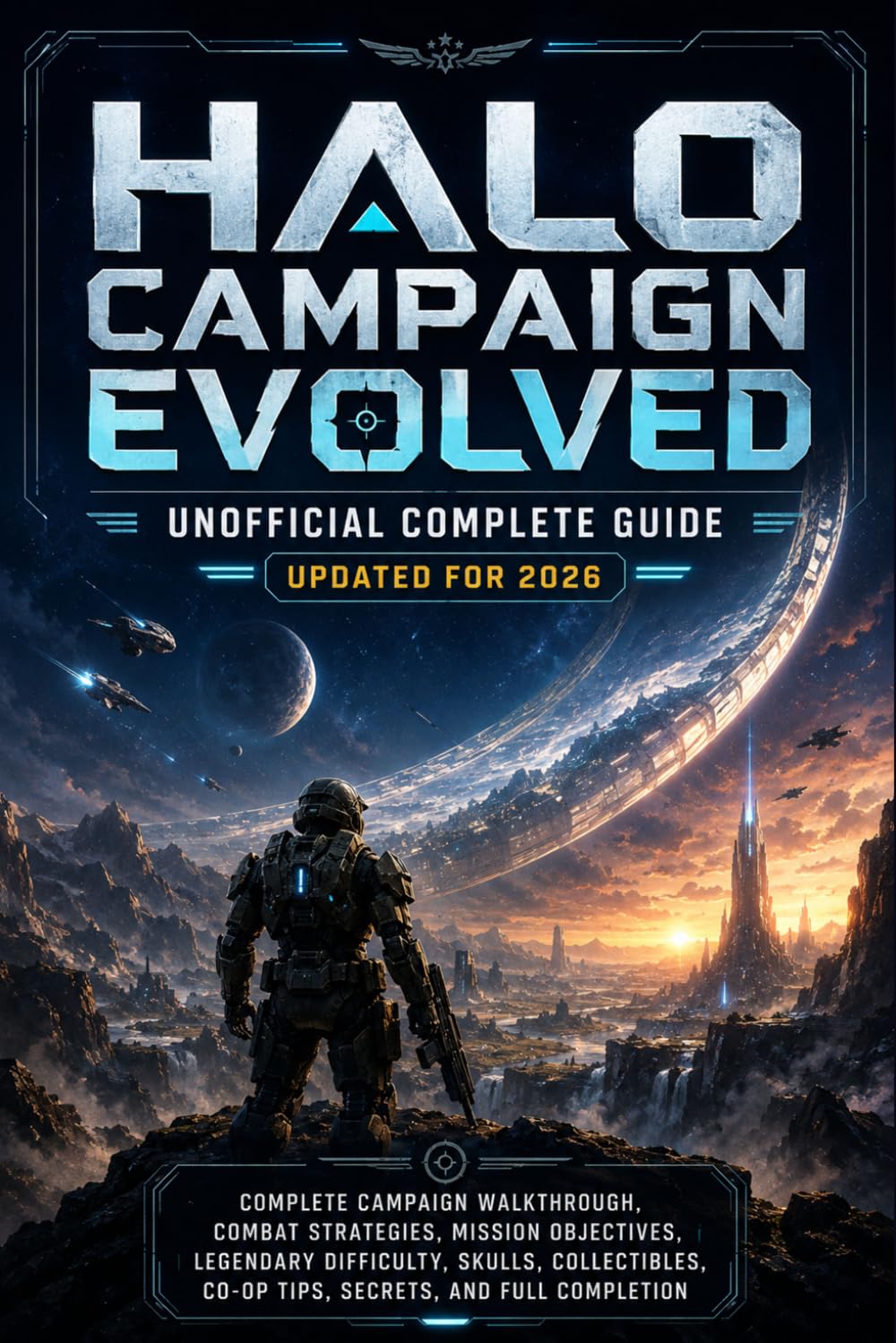 HALO CAMPAIGN EVOLVED UNOFFICIAL COMPLETE GUIDE UPDATED FOR 2026: Complete Campaign Walkthrough, Combat Strategies, Mission Objectives, Legendary ... Co-op Tips, Secrets, and Full Completion