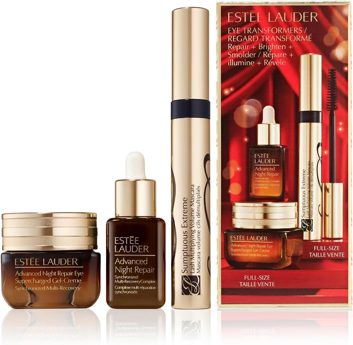 Estée Lauder Advanced Night Repair Set, Serum, Eye Gel-Creme, Mascara