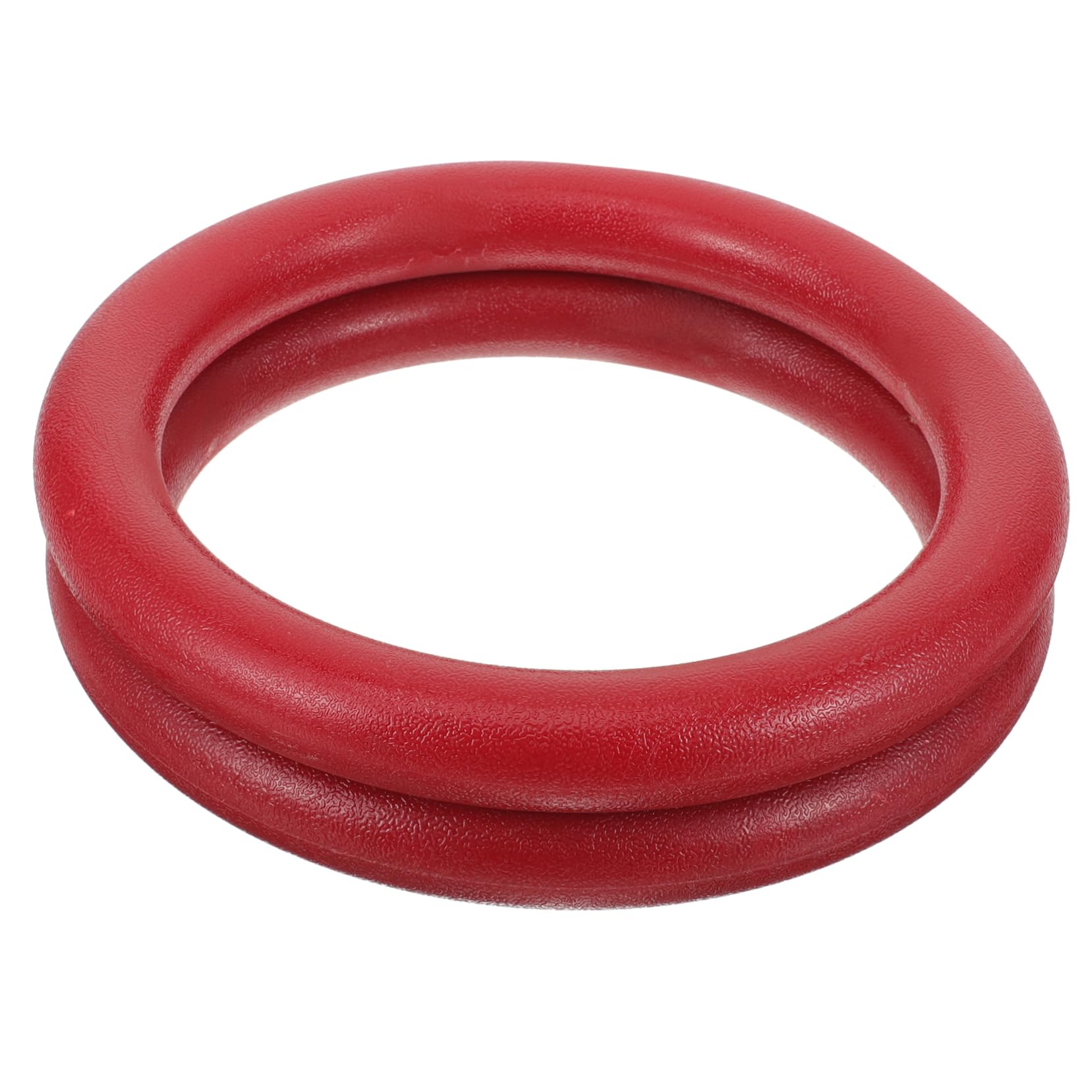 ibasenice 2Pcs Gymnastics Rings Heavy Duty Fitness Equipment for Strength Training Stretching and Gymnastics Portable Rings