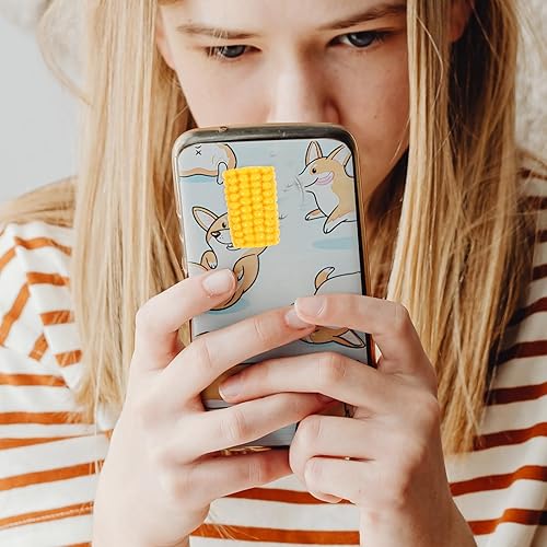 Miniatura 8 de 20 piezas de decoración de mazorca de maíz falsa de resina, maíz de simulación de micro adornos de paisaje, materiales de cubierta de teléfono para