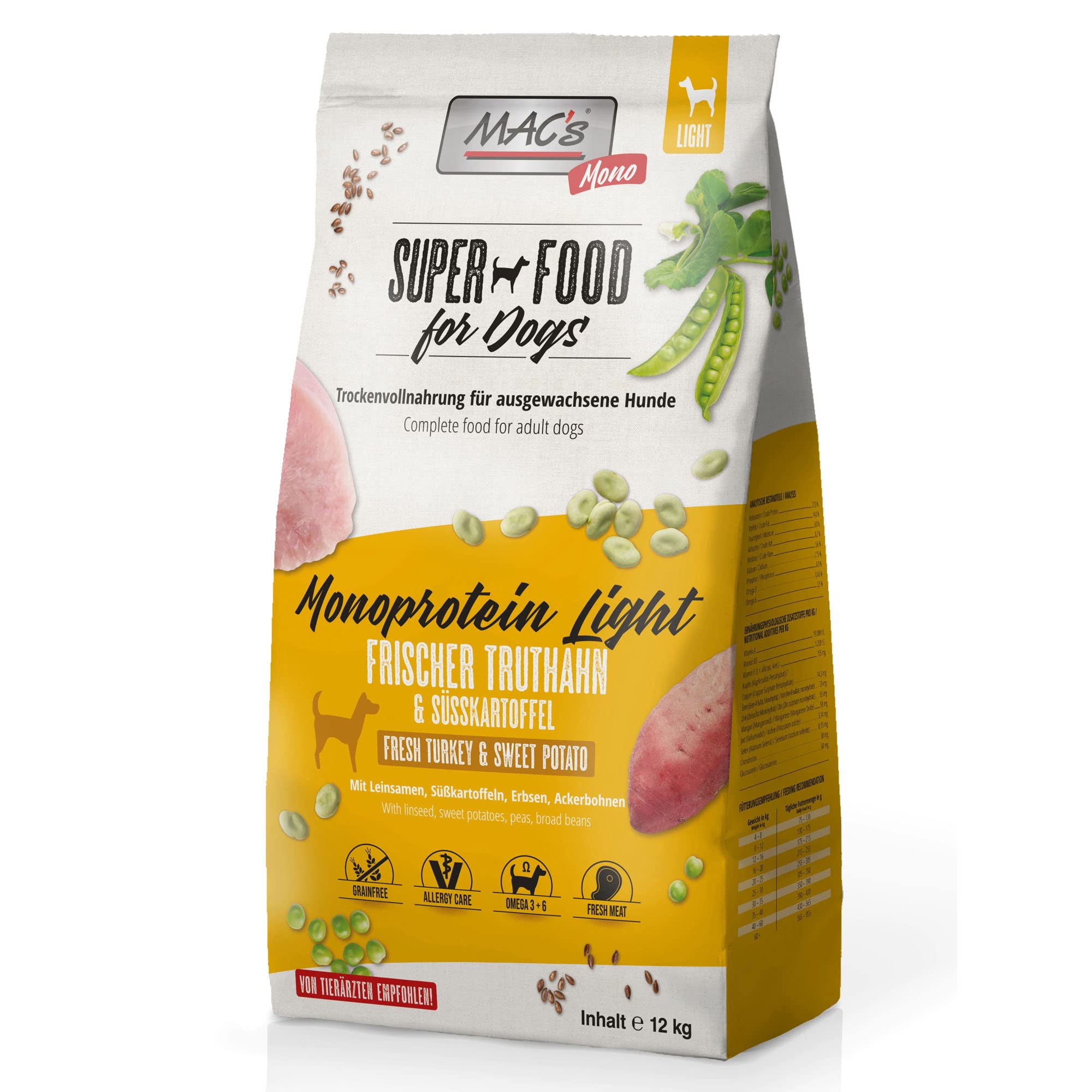 MACs Dog Mono Senior Ausprägung 12 KG