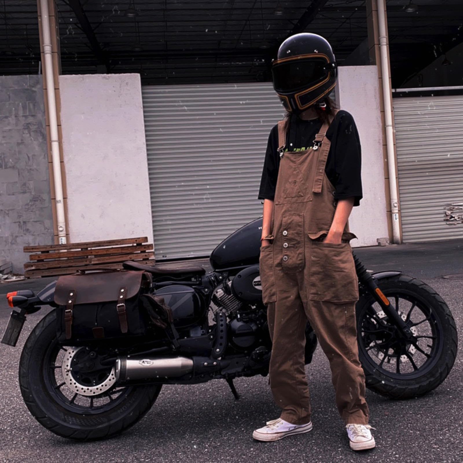 Amazon | バイクサイサドルバッグドバッグサイドバッグ多機能
