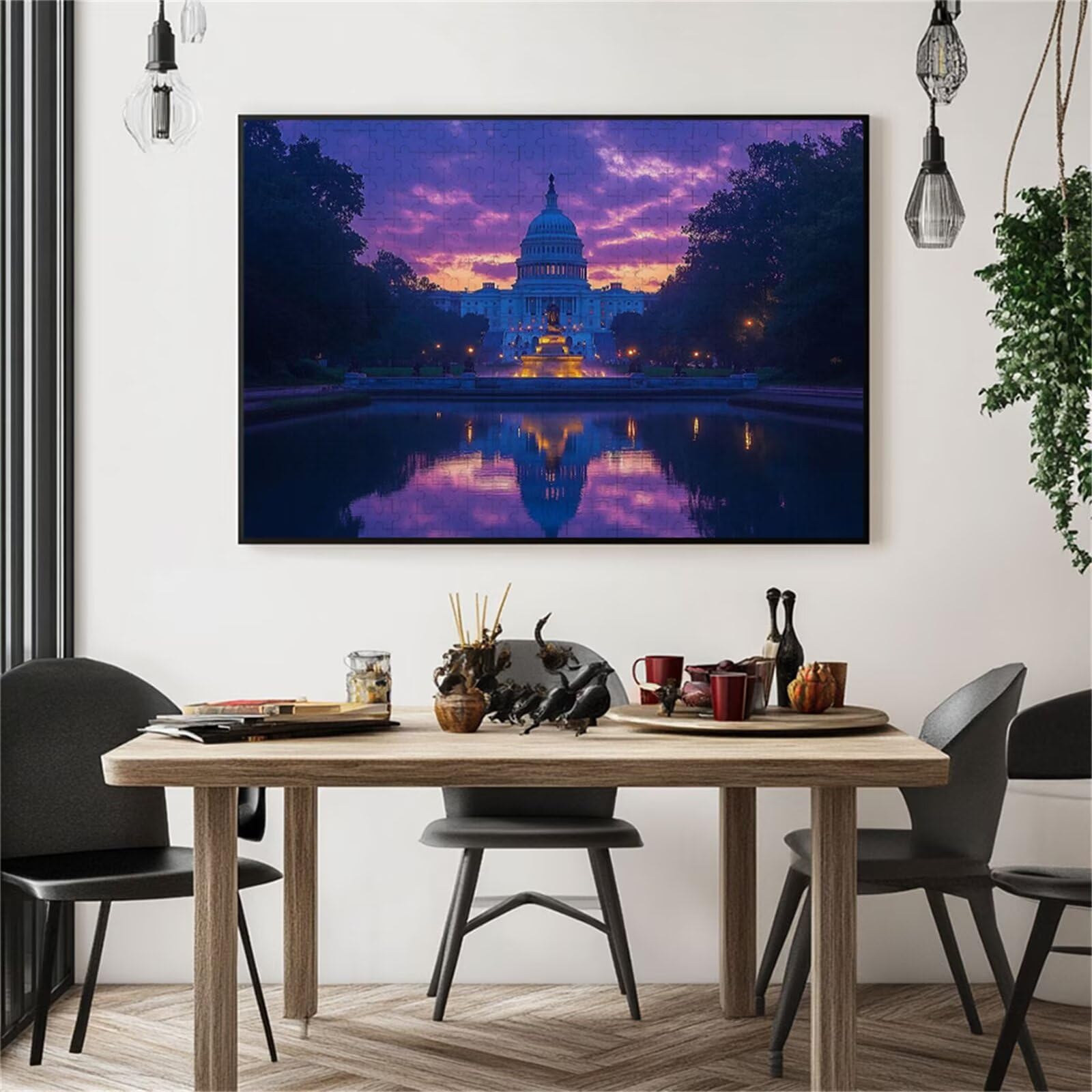 Puzzle 2000 Piezas Adultos Paisaje Puzzle Imposible Rompecabezas Pieza De Madera Jigsaw Un Rompecabezas Desafiante, Uegos Rompecabezas para Toda La Famili Regalo Hombres Mujeres 70.5X99.5cm H-78