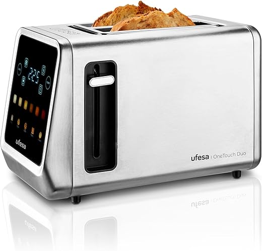 Ufesa – Tostador Ufesa one touch duo con pantalla LED.
