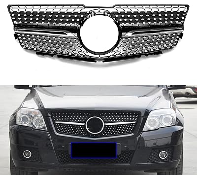 Front Grill Grille For For Mercedes Benz X204 GLK250 GLK350 GLK220 GLK280 GLK400 2008-2012