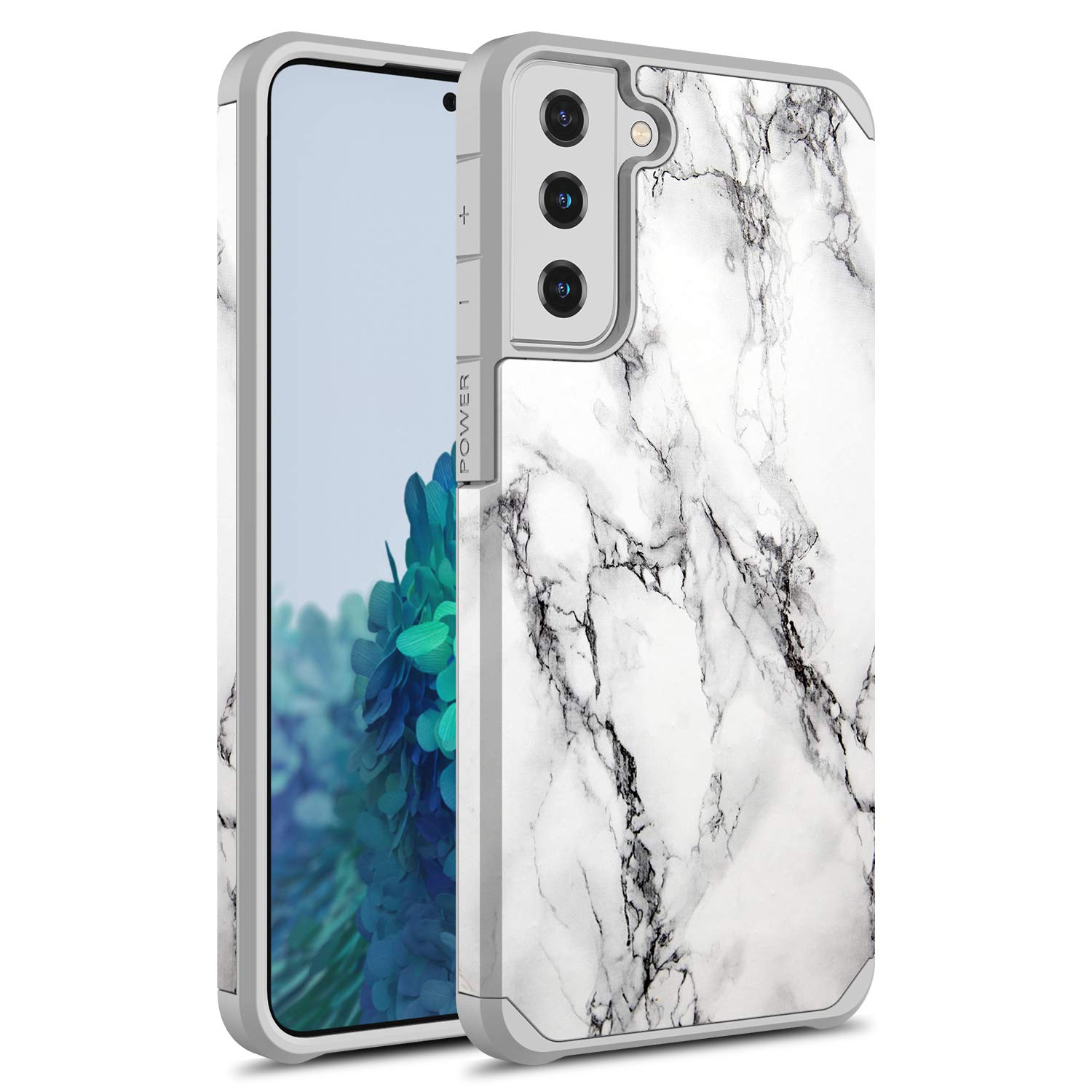 Coque antichoc Samsung S22 Plus fine résolvant les risques de fissures marbre - 6