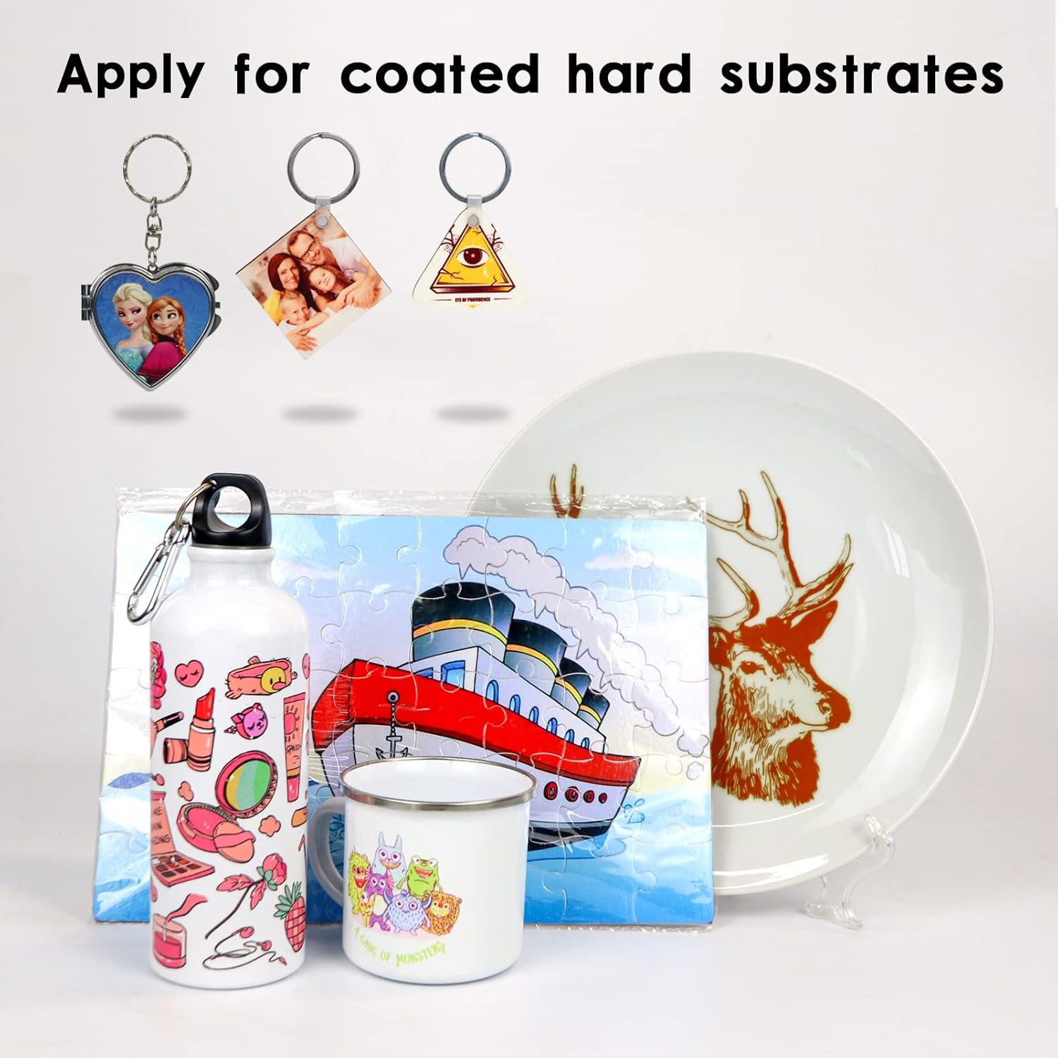 Sublimation Paper 100 Sheets Heat Transfer Paper 8.5x11 inch Compatible with Inkjet Sublimation Printer 105g - Image 6