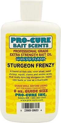 Pro-Cure Sturgeon Frenzy Bait Oil, 8 Ounce