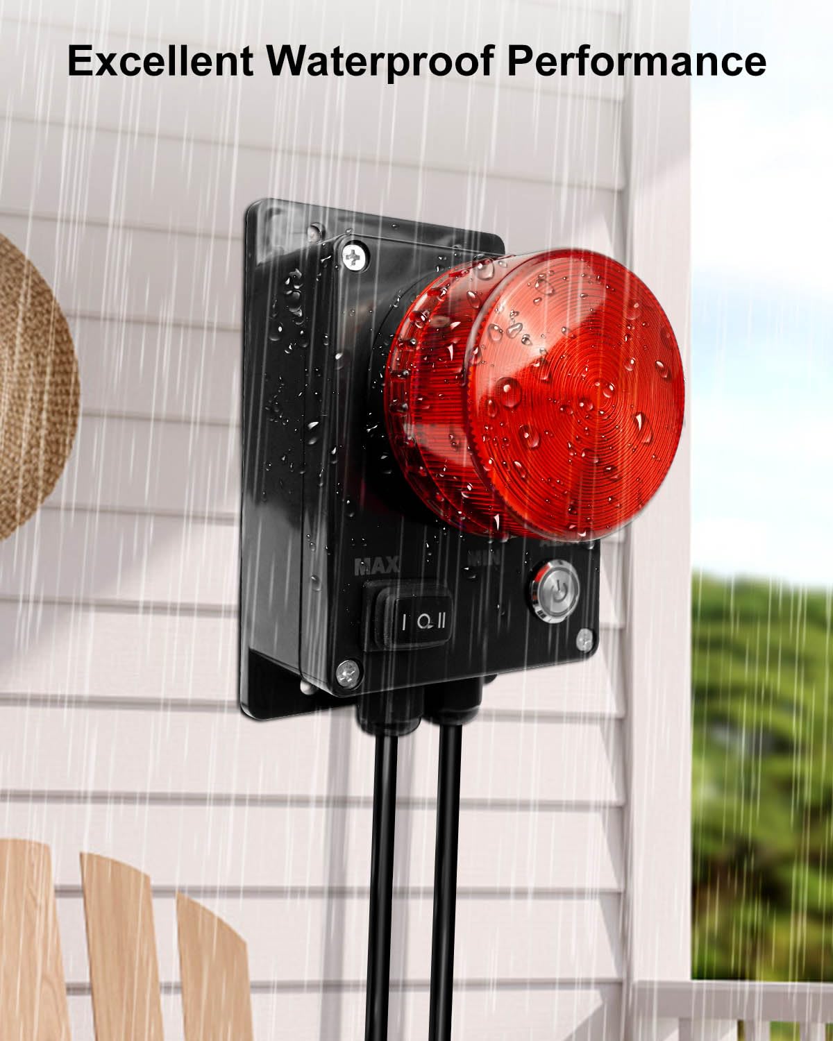 Alarme Haute Eau Pour Pompe De Puisard/fosse Septique - 110 DB - 220V - Neuf