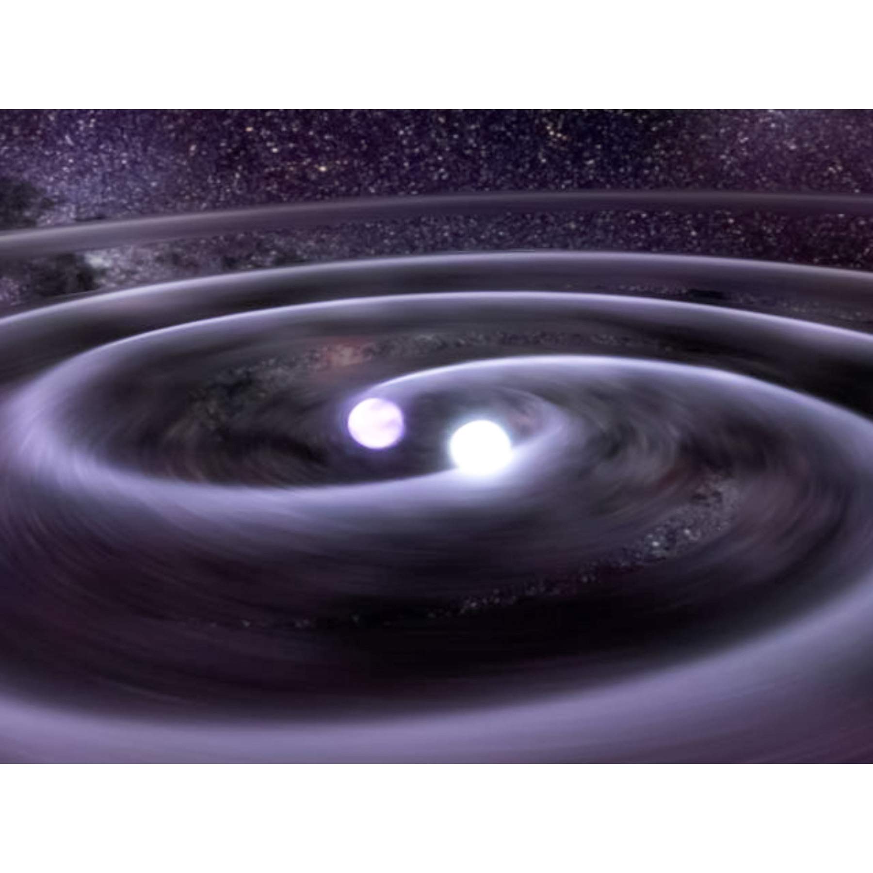 Space NASA Binary Star System Concept Illustration Extra Large XL Wall Art Poster Print