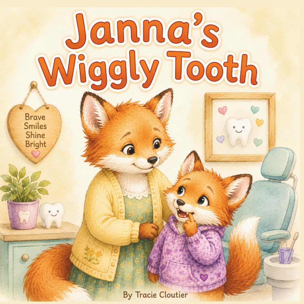 Janna’s Wiggly Tooth: A Cozy Picture Book About Dentist Worries, Wiggly Teeth, and Growing Brave (The Brave Little Moments Series)
