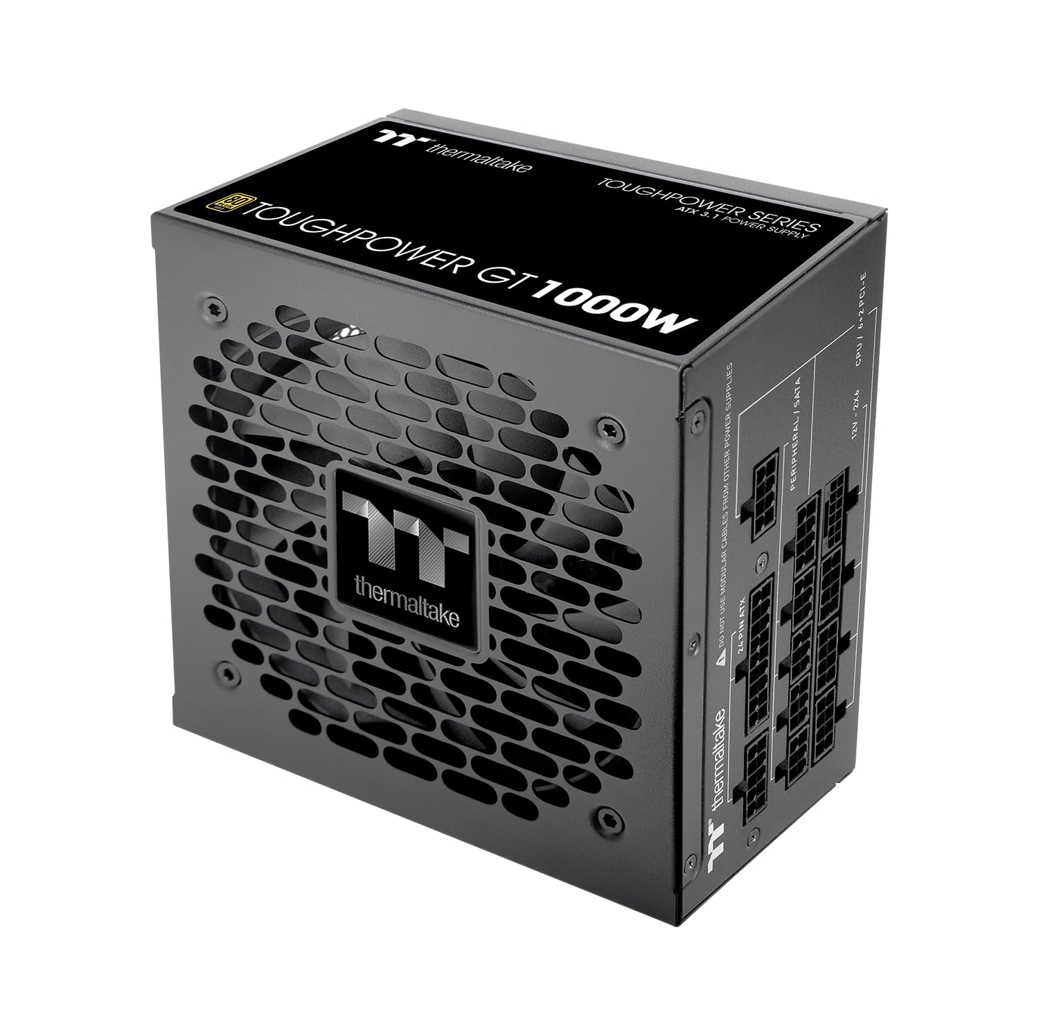 Thermaltake Toughpower GT 750W | ATX 3.1 | PCIe 5.1 12V-2x6-Anschluss | ultraleise Smart-Zero-Funktion | Low Profile Kabel | 80+ GOLD | Modular