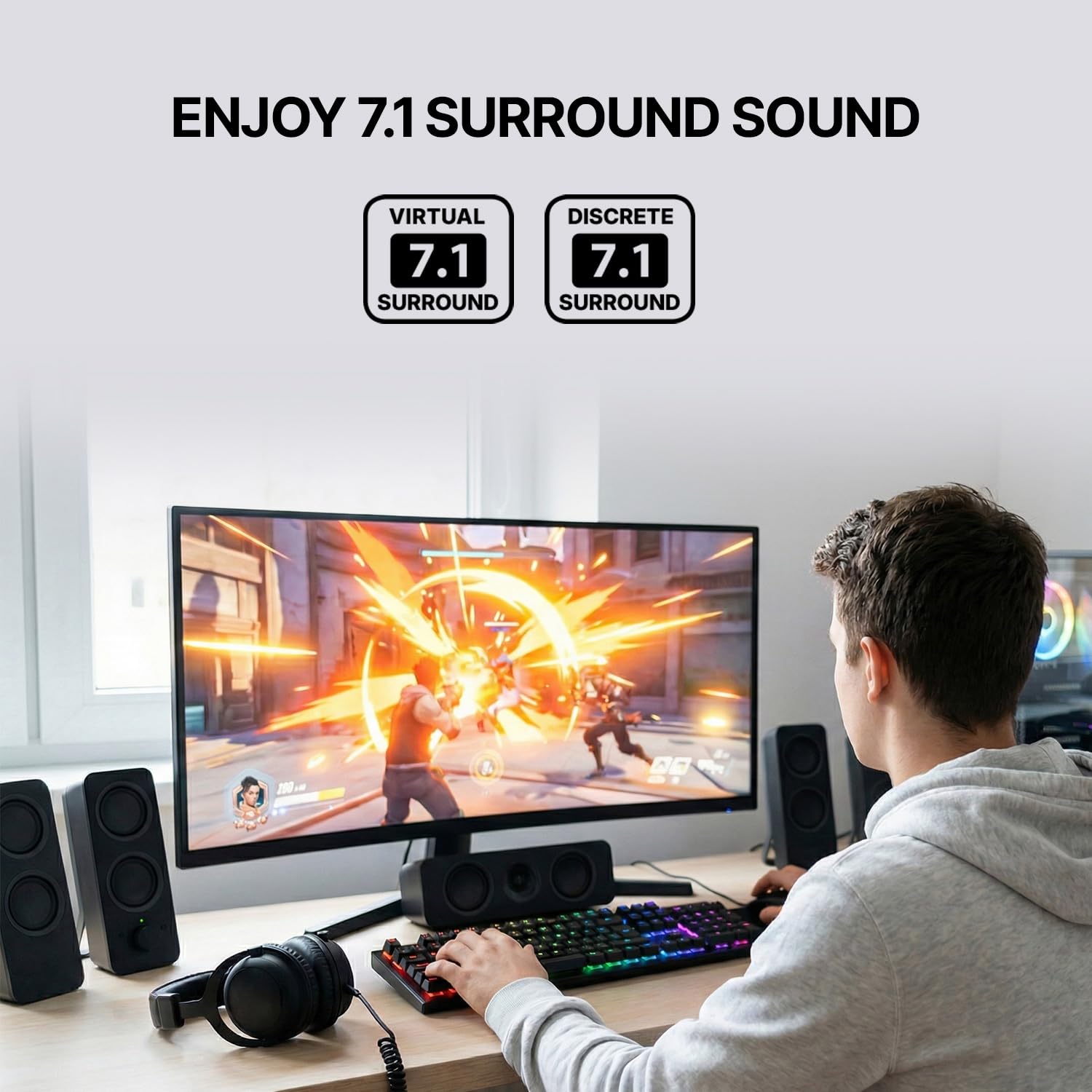 Creative Sound Blaster Audigy FX PRO Hi-RES PCI-e Scheda Audio con 7.1 Surround Premium e Virtuale, e AutoEq per PC