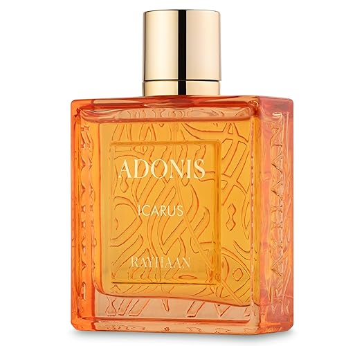 Miniatura 2 de Rayhaan Adonis Icarus  Cítrico, picante, amaderado, ámbar  Eau de Parfum fragancia de larga duración para hombres, 3.4 onzas  3.4 fl oz