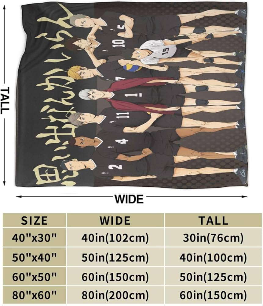 Amazon｜ハイキュー 稲荷崎 ブランケット フランネル 多機能フランネル