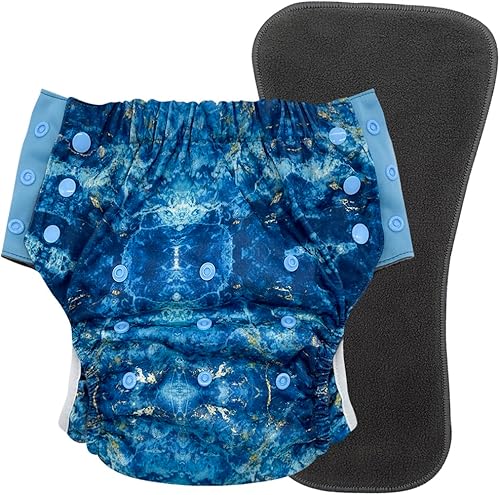 Miniatura 37 de EcoAble Inserto a presión para pañales de tela para niños mayores, de 6 a 16 años | Almohadilla absorbente para incontinencia y enuresis nocturna de