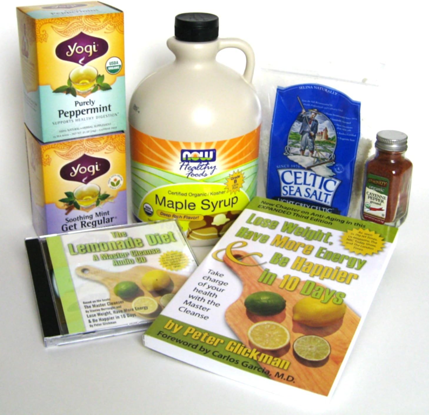 Master Cleanse Deluxe 10-Day Organic Kit with Free CD and Instruction Book