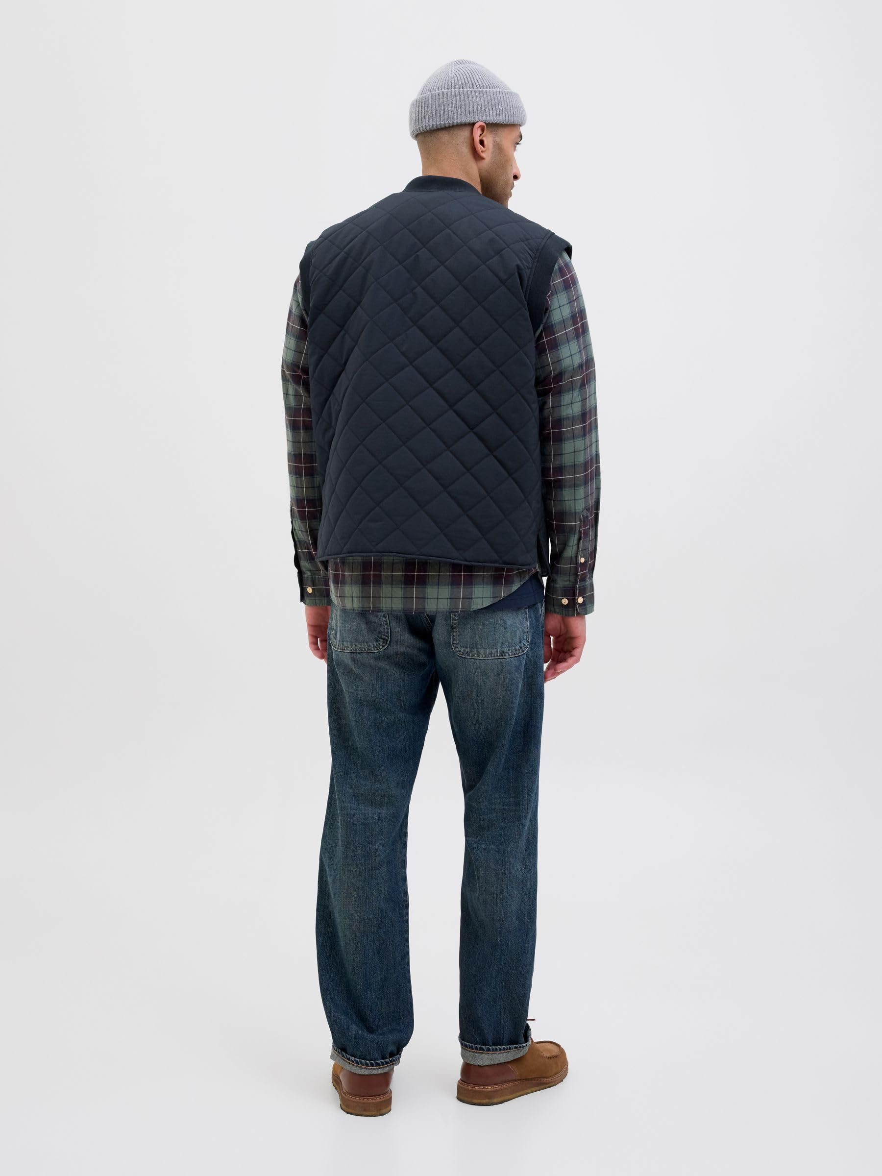 R.d.d. royal denim division Rddevo Quilt Vest Rddevo - Gilet trapuntato Uomo (Pacco da 1)