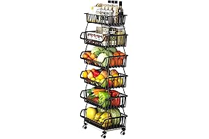 Practical Wire Storage Baskets for Kitchen Needs