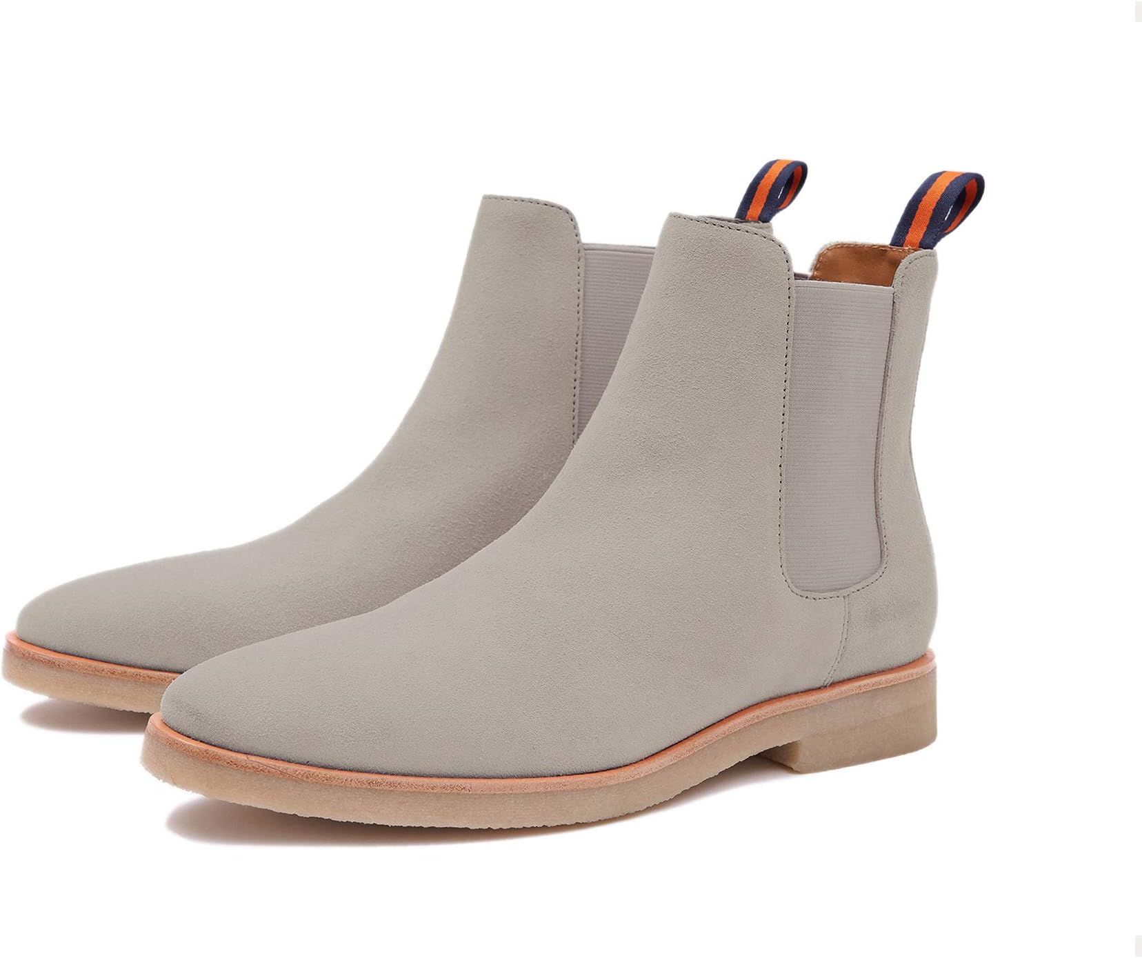 New Republic Men's Chuck Suede Chelsea Boot with Crepe Outsole