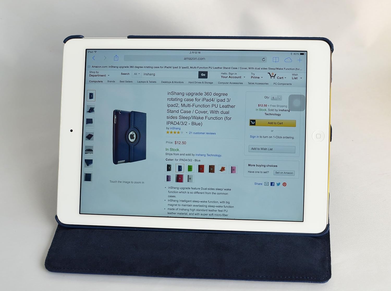 Flyorigin Case for iPad 9/8 / 7 (10.2-Inch, 2021/2020 / 2019 Model, 9th / 8th / 7th Generation) - Image 3