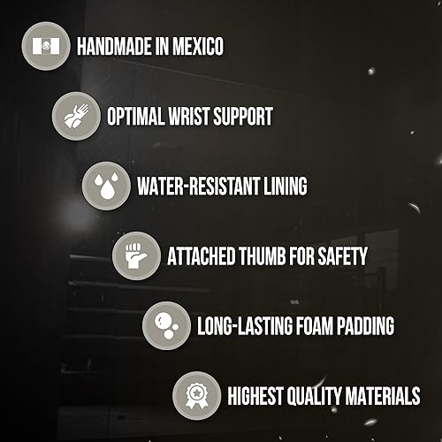 Miniatura 5 de CLETO REYES Guantes de boxeo de competición profesional para hombres y mujeres, cuero y crin de caballo, MMA, Kickboxing, Muay Thai